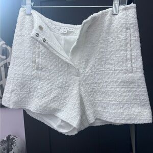 RESERVED Veronica Beard White Women's Shorts